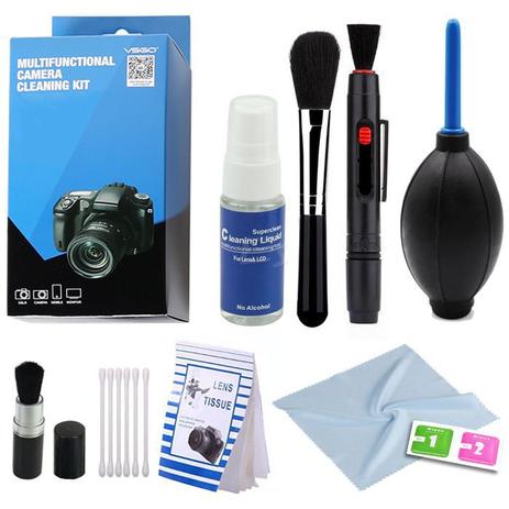 Kit de Limpeza para Camera DSLR e Filmadoras - EC01 - 9 Peças - Leadwin -  Limpeza para Câmeras - Magazine Luiza