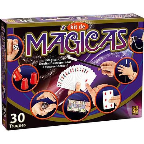 Kit de Mágicas 30 Truques - Grow 02525 Menor preço em Kit de Mágicas 30 Truques - Grow 02525