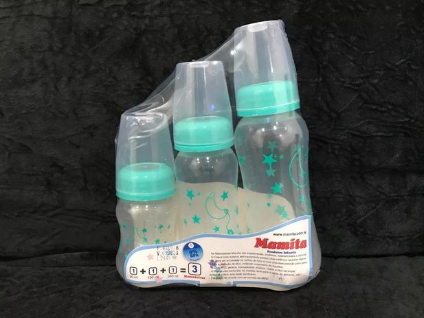 Kit de mamadeira mamita verde - Cefisa Menor preço em Kit de mamadeira mamita verde - Cefisa