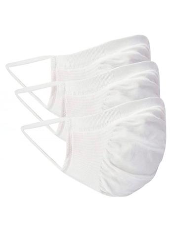 Kit de Máscaras Sem Costura Trifil Branco Menor preço em Kit de Máscaras Sem Costura Trifil Branco