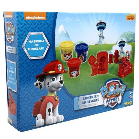 Kit De Massinha Playset Patrulha Canina Bombeiro Sunny 1375 Menor preço em Kit De Massinha Playset Patrulha Canina Bombeiro Sunny 1375