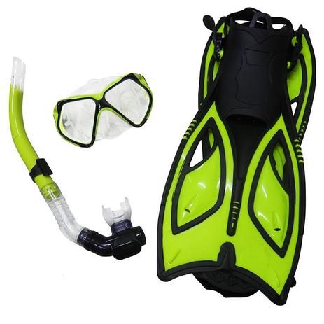 Kit De Mergulho Praia Completo Par Pe De Pato Mascara Com Tubo Respirador (BSL-PE-1) - Braslu Menor preço em Kit De Mergulho Praia Completo Par Pe De Pato Mascara Com Tubo Respirador (BSL-PE-1) - Braslu