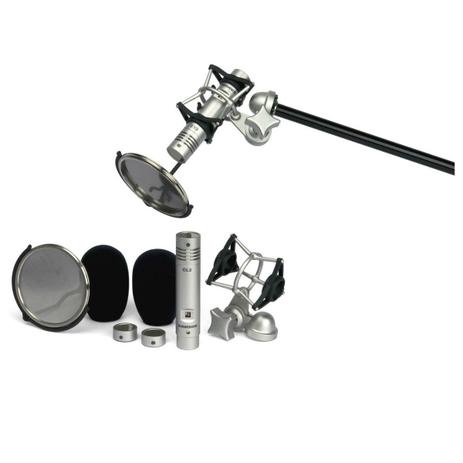 Kit de Microfone Condensador CL-2 - Samson Menor preço em Kit de Microfone Condensador CL-2 - Samson