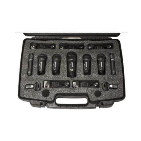 KIT de Microfones LEXSEN P/ Bateria - LDK-7 - AC1617 Menor preço em KIT de Microfones LEXSEN P/ Bateria - LDK-7 - AC1617