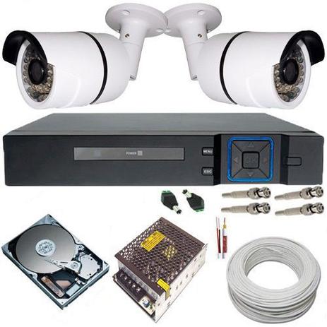 Kit de Monitoramento 2 Câmeras Infravermelho AHD 1.3 Megapixel 720p Gravador DVR 4 Canais Multi HD - Dvr anko Menor preço em Kit de Monitoramento 2 Câmeras Infravermelho AHD 1.3 Megapixel 720p Gravador DVR 4 Canais Multi HD - Dvr anko