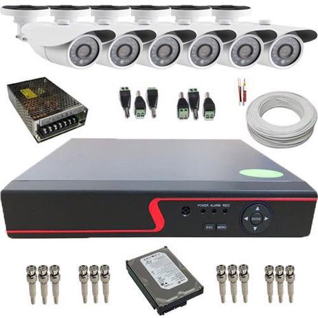 Kit de Monitoramento 6 Câmeras AHD 1.3 Mp 36 Leds Infravermelho DVR 8 Canais Multi HD - Power Menor preço em Kit de Monitoramento 6 Câmeras AHD 1.3 Mp 36 Leds Infravermelho DVR 8 Canais Multi HD - Power