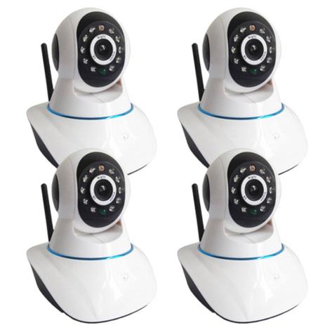 Kit De Monitoramento Com 4 Câmeras Ip Com Resolução Hd 1.3 Megapixel 11 Leds Infravermelho - Ebai brasil Menor preço em Kit De Monitoramento Com 4 Câmeras Ip Com Resolução Hd 1.3 Megapixel 11 Leds Infravermelho - Ebai brasil