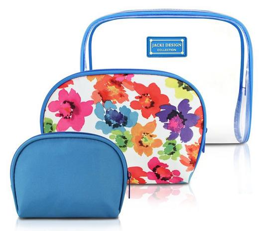 Kit de Necessaire de 3 Pçs AQUARELA Jacki Design AZUL é ruim? Kit de Necessaire de 3 Pçs AQUARELA Jacki Design AZUL é boa?