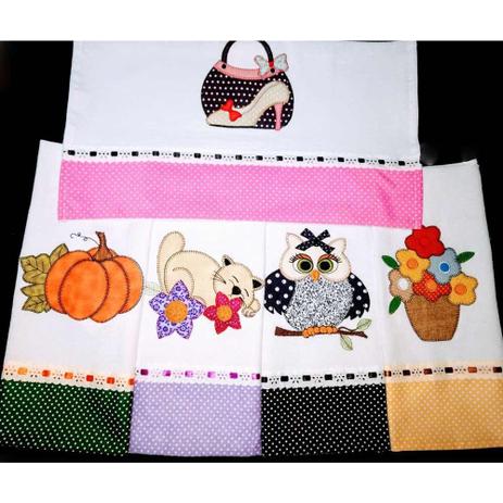 Kit de Panos de Prato com 05 Peças 70cm x 46cm cada Bordado - Mix 02 - Ingrid bordados Menor preço em Kit de Panos de Prato com 05 Peças 70cm x 46cm cada Bordado - Mix 02 - Ingrid bordados