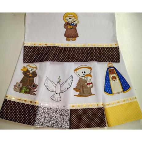 Kit de Panos de Prato com 05 Peças 70cm x 46cm cada Bordado - Sacro - Ingrid bordados é ruim? Kit de Panos de Prato com 05 Peças 70cm x 46cm cada Bordado - Sacro - Ingrid bordados é boa?