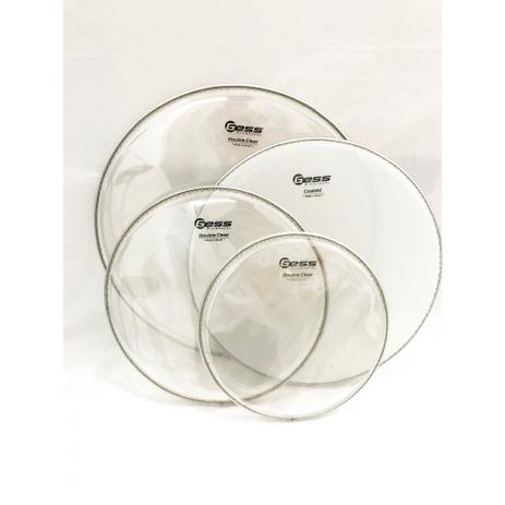 Kit De Peles P/ Bateria Adah Double Clear 08/10/16 E 13cx é boa?