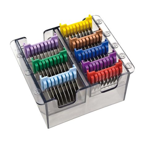 Kit De Pentes Adaptadores Wahl Para Corte Pet 8 Peças Menor preço em Kit De Pentes Adaptadores Wahl Para Corte Pet 8 Peças