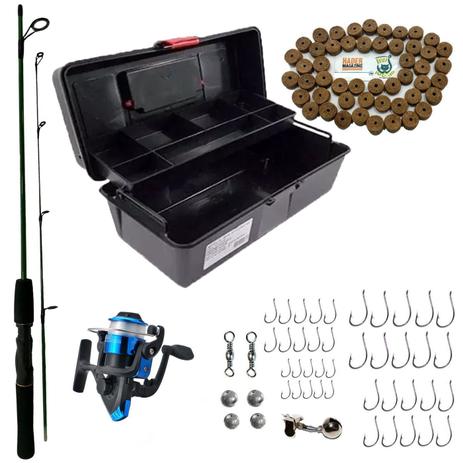 Kit de Pesca Completo Barato Caixa Vara Molinete E Acessórios - Maruri Xingu Marine Sports é boa?