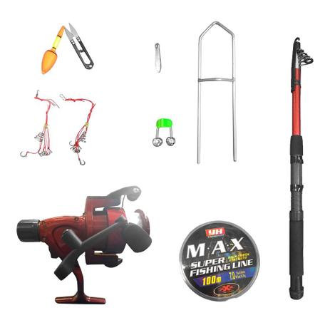 Kit De Pesca Completo Vara Molinete E Itens + Brinde Cesto - Horizonte é boa?