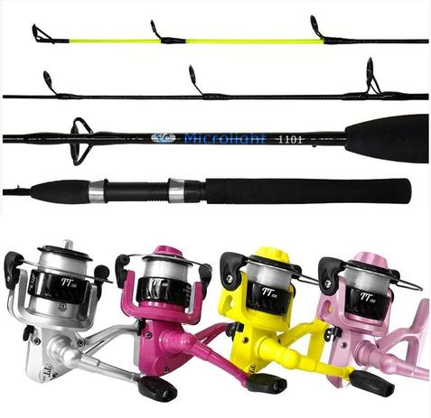Kit de Pesca: Vara Microlight com Molinete TT - 120 Albatroz é boa?