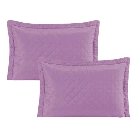 Kit de Portas Travesseiros MR Microfibra 02 Peças Matelado - Lilás - Paulo cezar enxovais Menor preço em Kit de Portas Travesseiros MR Microfibra 02 Peças Matelado - Lilás - Paulo cezar enxovais