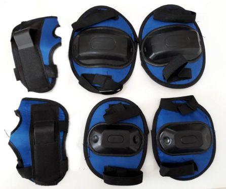 Kit De Proteção Bel Sports Infantil Azul Menor preço em Kit De Proteção Bel Sports Infantil Azul
