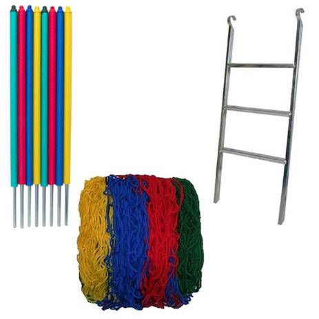 Kit de Proteção Completo para Cama Elástica 3,05m - Central dos brinquedos Menor preço em Kit de Proteção Completo para Cama Elástica 3,05m - Central dos brinquedos