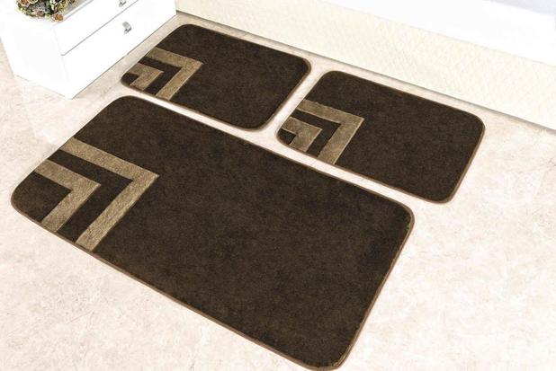 Kit De Quarto Veneza 3 Pçs Café - Guga tapetes é boa?