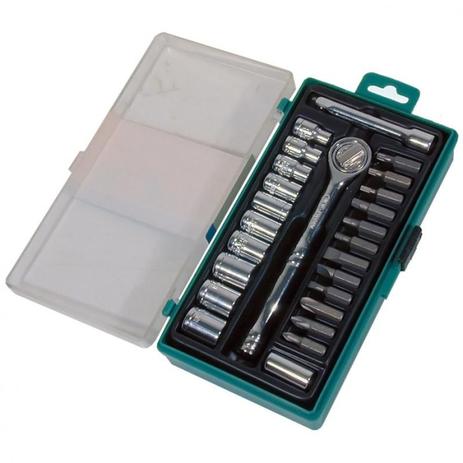 Kit de Soquetes de Encaixe 1/4 POL com 25 Peças WAFT é boa?