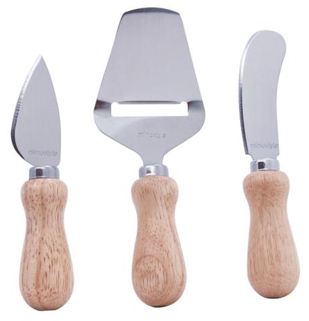 Kit de utensílios para queijo 3 peças - Mimo style é ruim? Kit de utensílios para queijo 3 peças - Mimo style é boa?