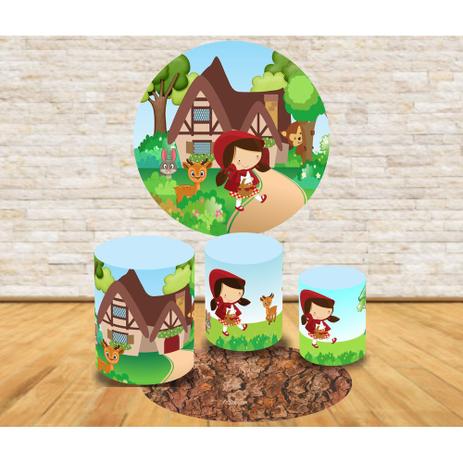 Kit Decoracao Mini Table Chapeuzinho Vermelho Fabrika De Festa Kit Decoracao De Festa Magazine Luiza