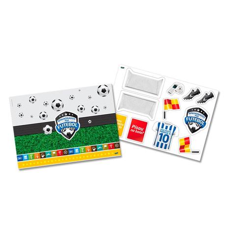 Kit Decorativo Cartonado Futebol Festcolor Menor preço em Kit Decorativo Cartonado Futebol Festcolor