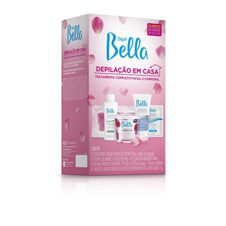 Kit Depilação Em Casa - DEPIL BELLA Menor preço em Kit Depilação Em Casa - DEPIL BELLA