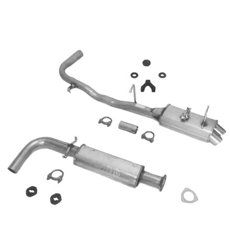Menor preço em Kit Descarga Esportivo Gol 1.0 16v 1.6 1.8 2.0 - 1996 a 2008 - Diskscap