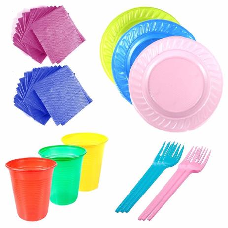 Kit Descartáveis para Festa Aniversário 800 Itens - Aluá festas é ruim? Kit Descartáveis para Festa Aniversário 800 Itens - Aluá festas é boa?
