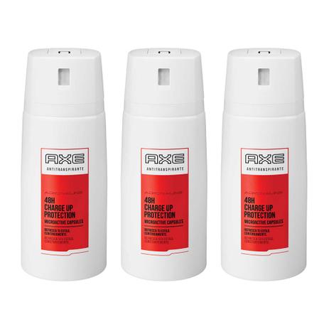 Kit Desodorante Aerosol Axe Adrenaline 90g 3 Unidades Menor preço em Kit Desodorante Aerosol Axe Adrenaline 90g 3 Unidades