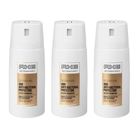 Kit Desodorante Aerosol Axe Signature 90g 3 Unidades é ruim? Kit Desodorante Aerosol Axe Signature 90g 3 Unidades é boa?