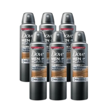 Kit Desodorante Aerossol Dove Men Talco Mineral 150ml 6 uni é boa?