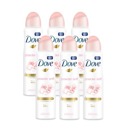 Kit Desodorante Aerossol Dove Powder Soft 150ml 6 unidades é boa?