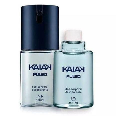 Kit Desodorante Corporal Kaiak Pulso com Refil 100 Ml - Natura Menor preço em Kit Desodorante Corporal Kaiak Pulso com Refil 100 Ml - Natura