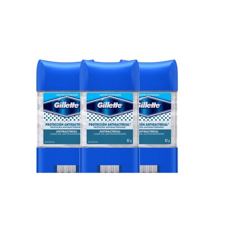 Kit Desodorante Gillette Antitranspirante Clear Gel Antibacterial 82g com 3 Unidades é boa?