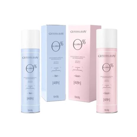 Kit Desodorante Giovanna Baby 150ml S/aluminio Blue/classic Menor preço em Kit Desodorante Giovanna Baby 150ml S/aluminio Blue/classic
