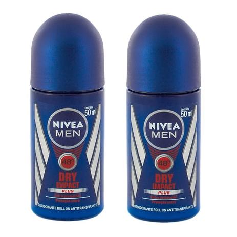 Kit Desodorante Nivea Roll On Dry Confort For Man 50ml 2 Unidades é boa?