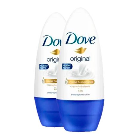 Kit Desodorante Roll-On Dove Original 50ml 2 Unidades Menor preço em Kit Desodorante Roll-On Dove Original 50ml 2 Unidades