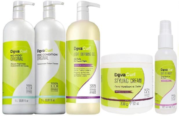 Kit Deva Curl Profissional (5 Produtos) Menor preço em Kit Deva Curl Profissional (5 Produtos)