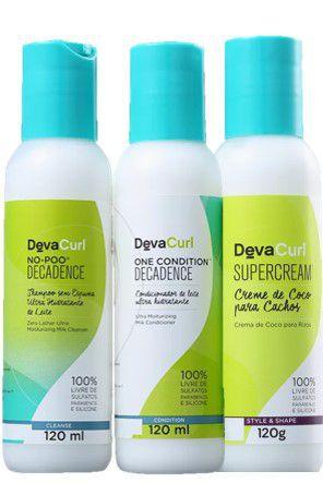 Kit Deva Curl Super Curly Hidratação Decadence 120ml Menor preço em Kit Deva Curl Super Curly Hidratação Decadence 120ml