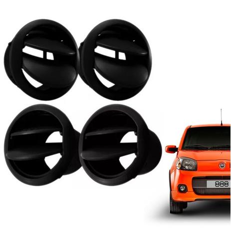 Kit Difusor Saida Ar Novo Uno Vivace Way Economy Attractive Fiorino Preto - Zrplast Menor preço em Kit Difusor Saida Ar Novo Uno Vivace Way Economy Attractive Fiorino Preto - Zrplast
