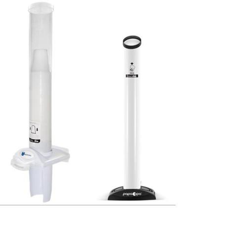 Kit Dispenser Copo Água Muliticopo + Lixeira P/ Copo Nobre Menor preço em Kit Dispenser Copo Água Muliticopo + Lixeira P/ Copo Nobre