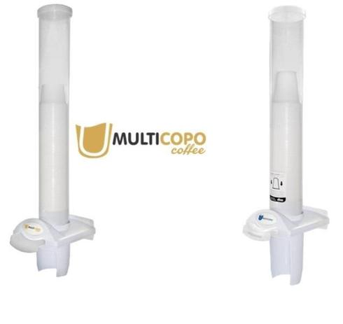 Menor preço em Kit Dispenser Poupa Copo Água + Café Multicopo Nobre