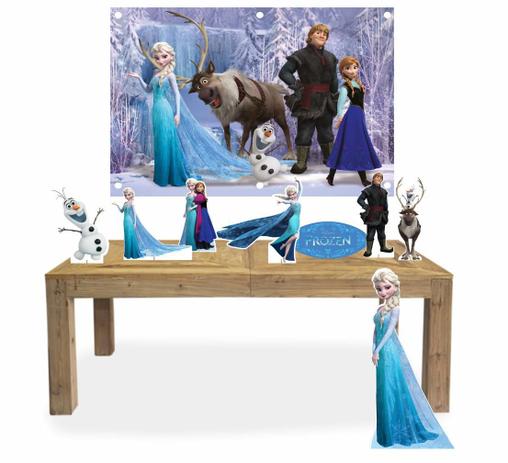 Kit Display mdf Frozen Com 08 Pçs + Painel Grande - X4adesivos Menor preço em Kit Display mdf Frozen Com 08 Pçs + Painel Grande - X4adesivos
