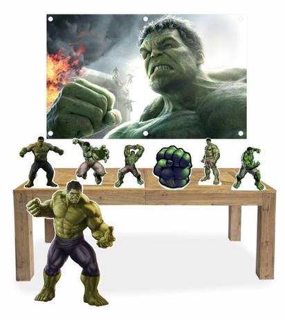 Kit Display Mdf Hulk Com 07 Pçs + Painel - X4adesivos é ruim? Kit Display Mdf Hulk Com 07 Pçs + Painel - X4adesivos é boa?