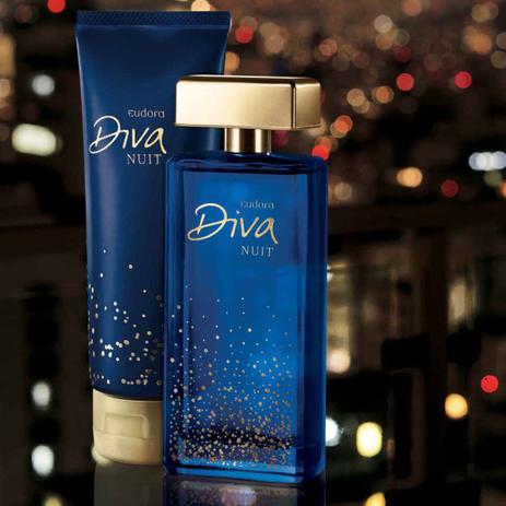 Kit Diva Nuit Eudora - Deo Colonia + Hidratante Menor preço em Kit Diva Nuit Eudora - Deo Colonia + Hidratante