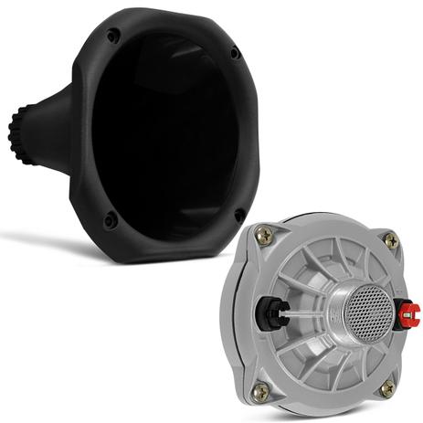 Kit Driver JBL D250X 100W RMS 8 Ohms Fenólico 107dB + Corneta Curta - Prime Menor preço em Kit Driver JBL D250X 100W RMS 8 Ohms Fenólico 107dB + Corneta Curta - Prime