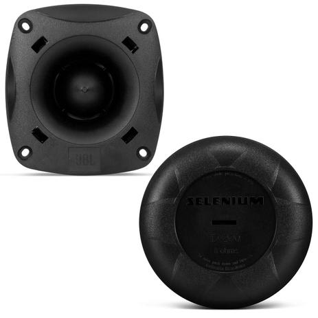 Kit Driver Selenium JBL D200 50W Fenólico + Super Tweeter ST200 100W RMS - Jbl selenium Menor preço em Kit Driver Selenium JBL D200 50W Fenólico + Super Tweeter ST200 100W RMS - Jbl selenium