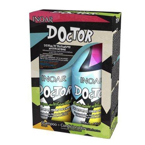 Kit Duo Inoar Doctor Shampoo e Condicionador 250ml Menor preço em Kit Duo Inoar Doctor Shampoo e Condicionador 250ml